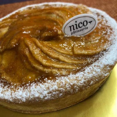 patisserie.nico 📍六本松のパティスリーニコ ✓きんかんタルト 620yen