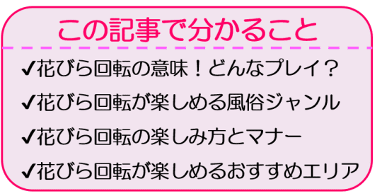 花びら大回転ってどんなプレイ？ - ももジョブブログ