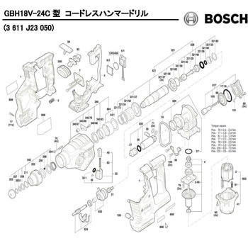 ボッシュ 1619P20540 21mmハンマードリル SDSプラス