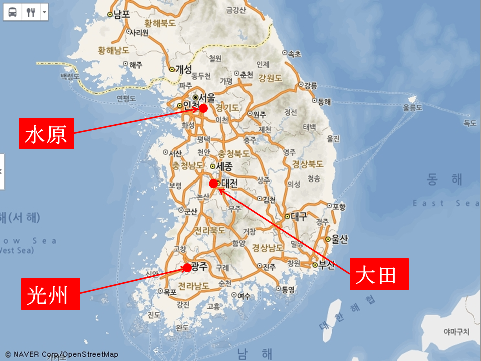 韓国の売春街 45選 ～光州[クァンジュ]＆大田[テジョン]＆水原[スウォン]編～ - ワッタカッタ！さんのBLOG