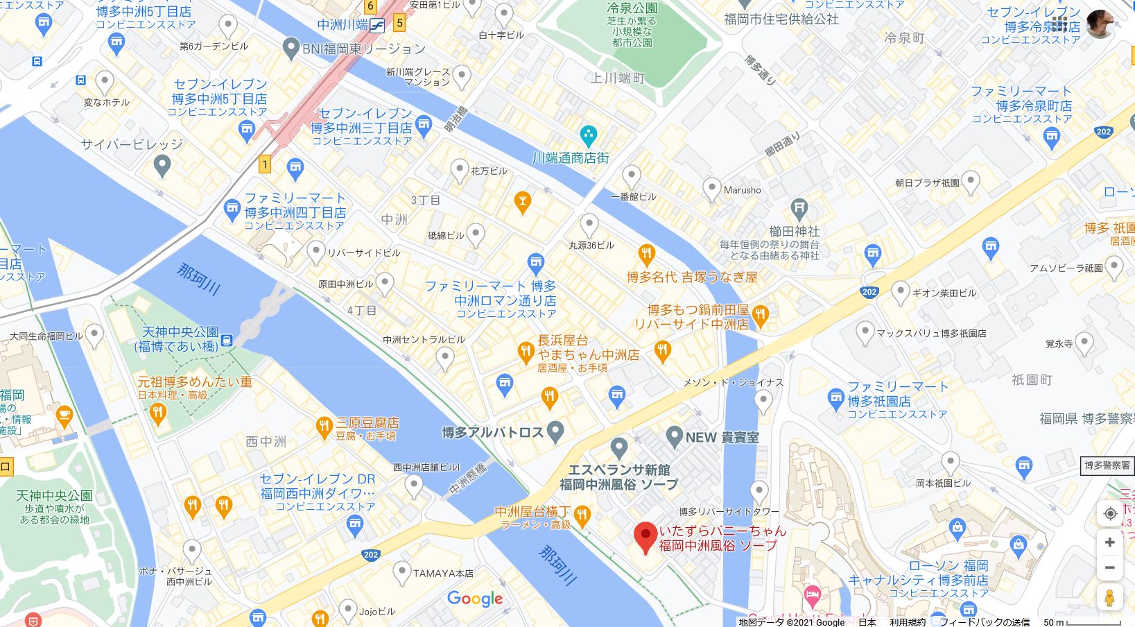 ニュー貴賓室（福岡市博多区/サービス店・その他店舗）の住所・地図｜マピオン電話帳