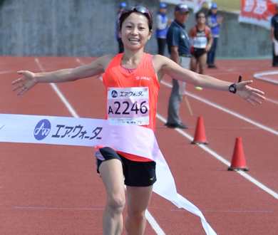 木下裕美子、信州安曇野ハーフマラソンで優勝！ | SWAC選手BLOG