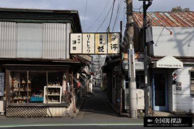 喜多院の裏に広がる元遊郭街と川越の裏遺産“弁天横町”の今と昔 - 川越 水先案内板