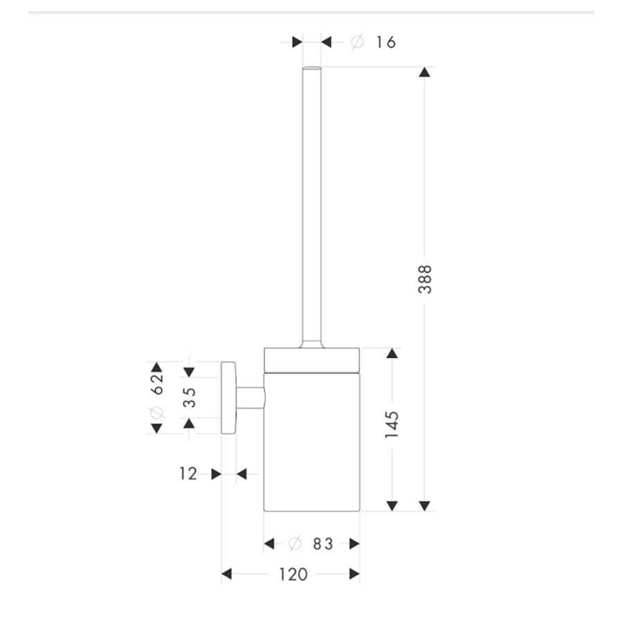 AEG Electrolux shock absorber with