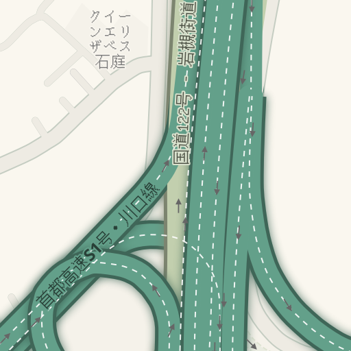 クイーンエリザベス石庭（市川市/宿泊施設）の地図｜地図マピオン