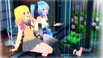 【紳士向け　プロセカMMD】桐谷遥がグラビア撮影するようです。【自作VRoid】