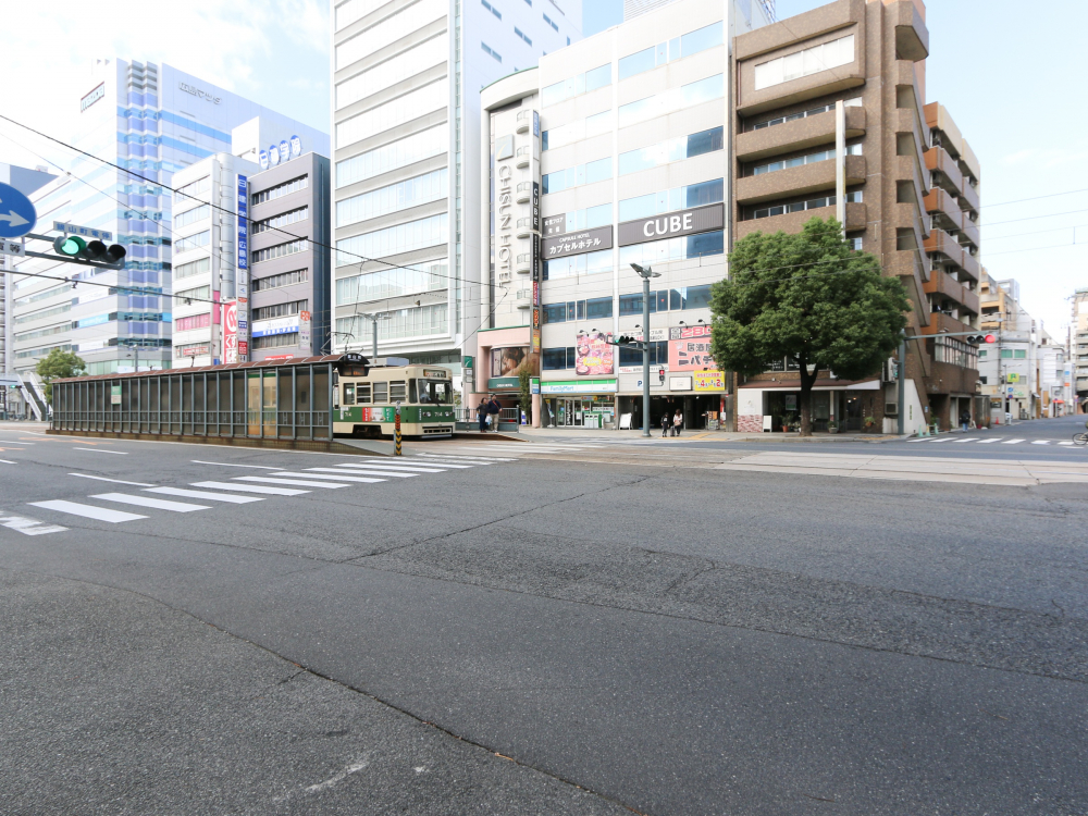 広島電鉄本線銀山町駅／ホームメイト