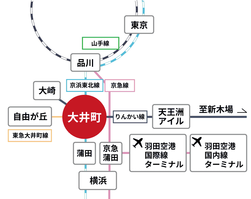 外交官の家の最寄駅石川町駅からの徒歩ルート（約4分） - MDATA