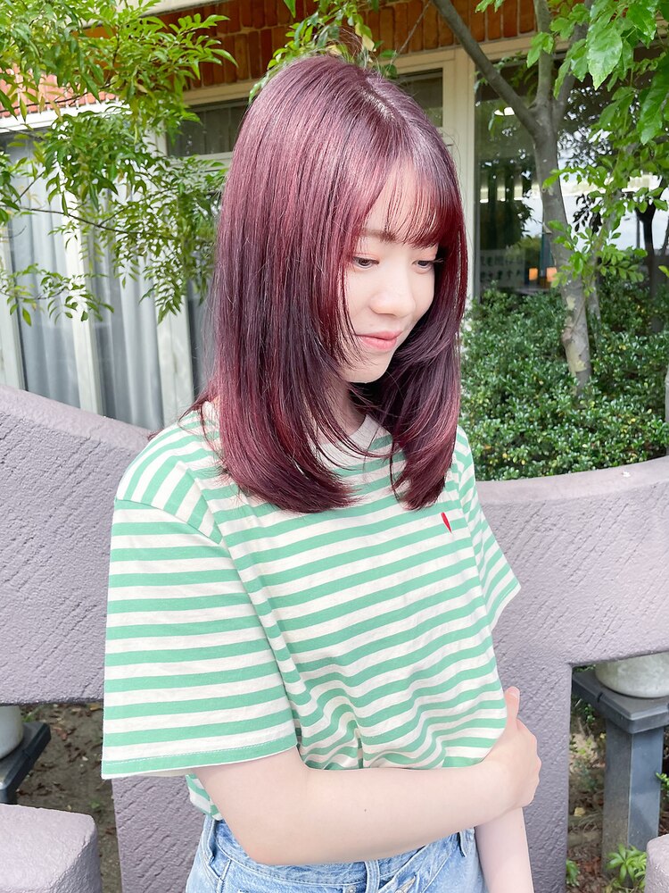 TOPHAIR 玉島店/ もも》切りっぱなしボブ：L182650185｜トップヘアー