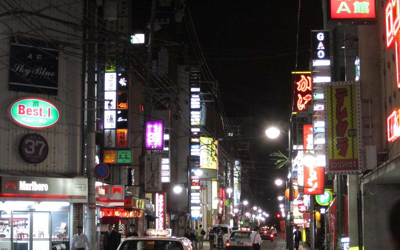 広島への旅2015～夜の尾道本通り商店街～ - Sakak's