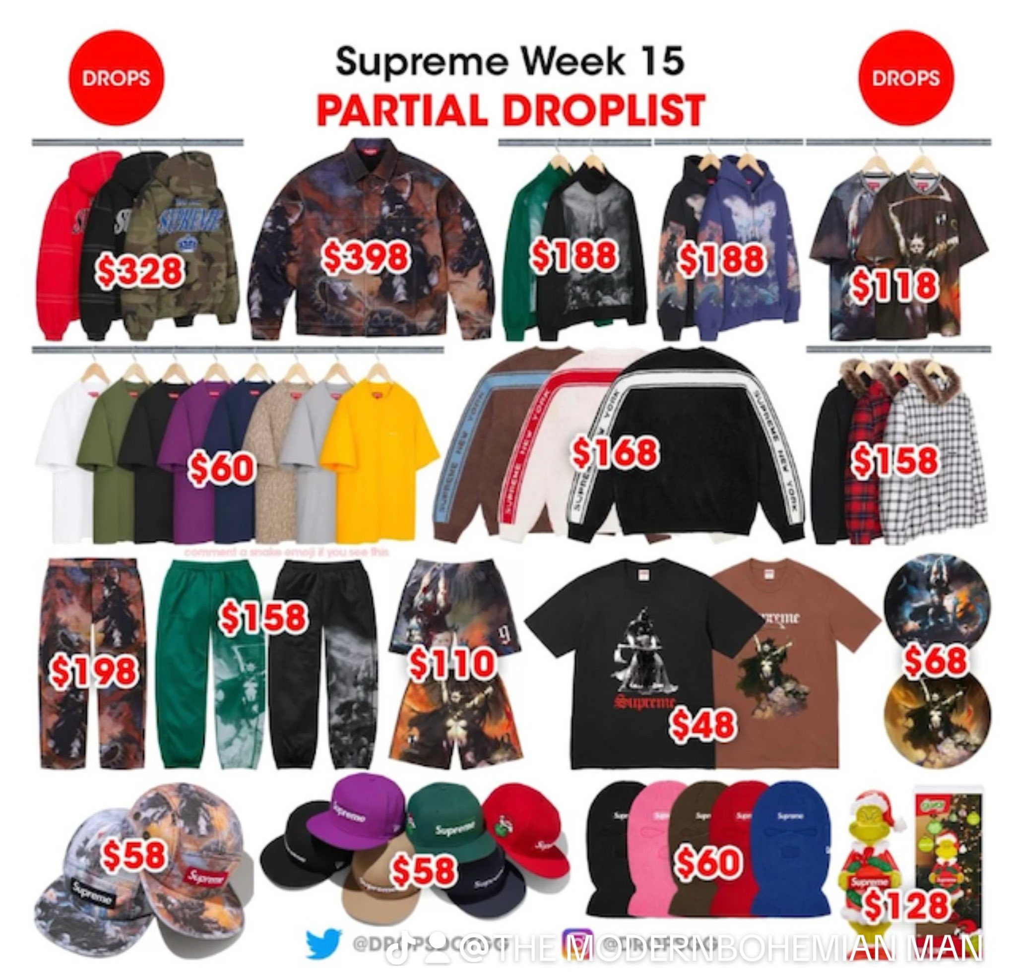 Supreme 2024AW Week19 12/28発売！ 詳しくはWEBにて(プロフィールURLからチェック)🔥