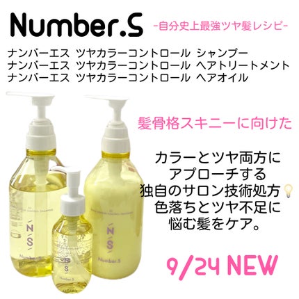 くせ・うねりを根本からとらえる新ヘアケアブランド「Number.S」デビュー。髪骨格※１シャンプーが誕生 | カラーズ株式会社のプレスリリース