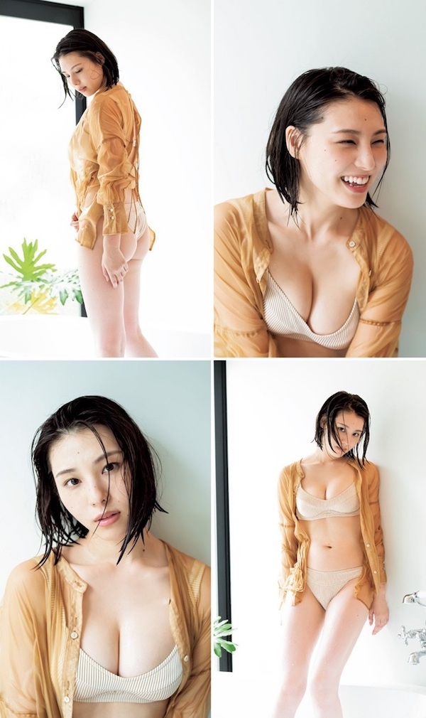 画像】元乃木坂46グラドル、水着写真集がエッチすぎるwwwwwwwww相楽伊織、ヤンチャンで美乳＆美しいVラインがあらわに！！！ :  もきゅ速(*´ω`*)人(´・ェ・｀)