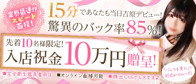 吉原｜風俗に体入なら[体入バニラ]で体験入店・高収入バイト