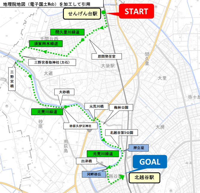 観光ぶらっとこしがや」〜北越谷駅―せんげん台駅  日光道中〜に参加しました！｜レポート｜こしがやWEB｜越谷市をもっと楽しむ！地域密着型生活情報ポータルサイト。不動産情報はホームコンシェル越谷