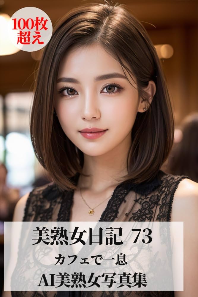 Amazon.co.jp: 美熟女日記73 カフェで一息 AI美熟女写真集