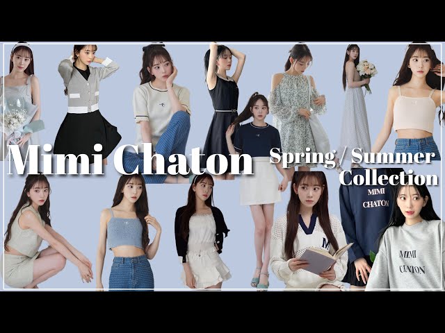 MIMI CHATON (ミミシャトン) ロゴスウェット