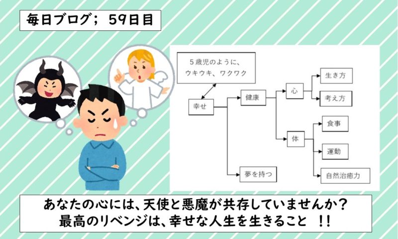 心の中にいる天使と悪魔の正体～神魂・真心・道心～ | 心理カウンセリング