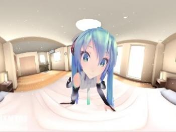 3Dエロアニメ動画) Emilia's PLAYROOM VR