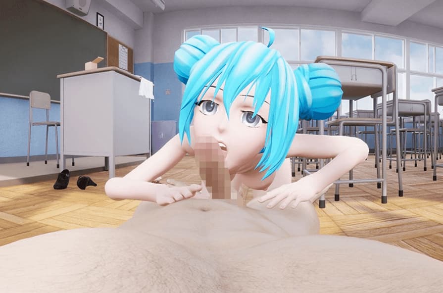 3Dエロアニメ】VR風な主観アングルで巨乳女子高生とやりまくる！ - エロアニメタレスト